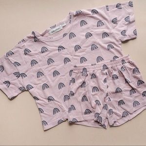 Indy & Pippa Over Sized Pink Rainbow Set